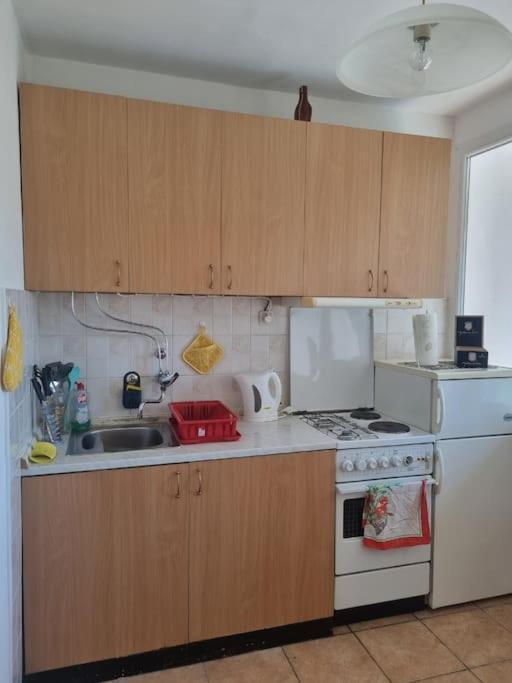 Studio Apartman Luna คาร์โลวัตส์ ภายนอก รูปภาพ